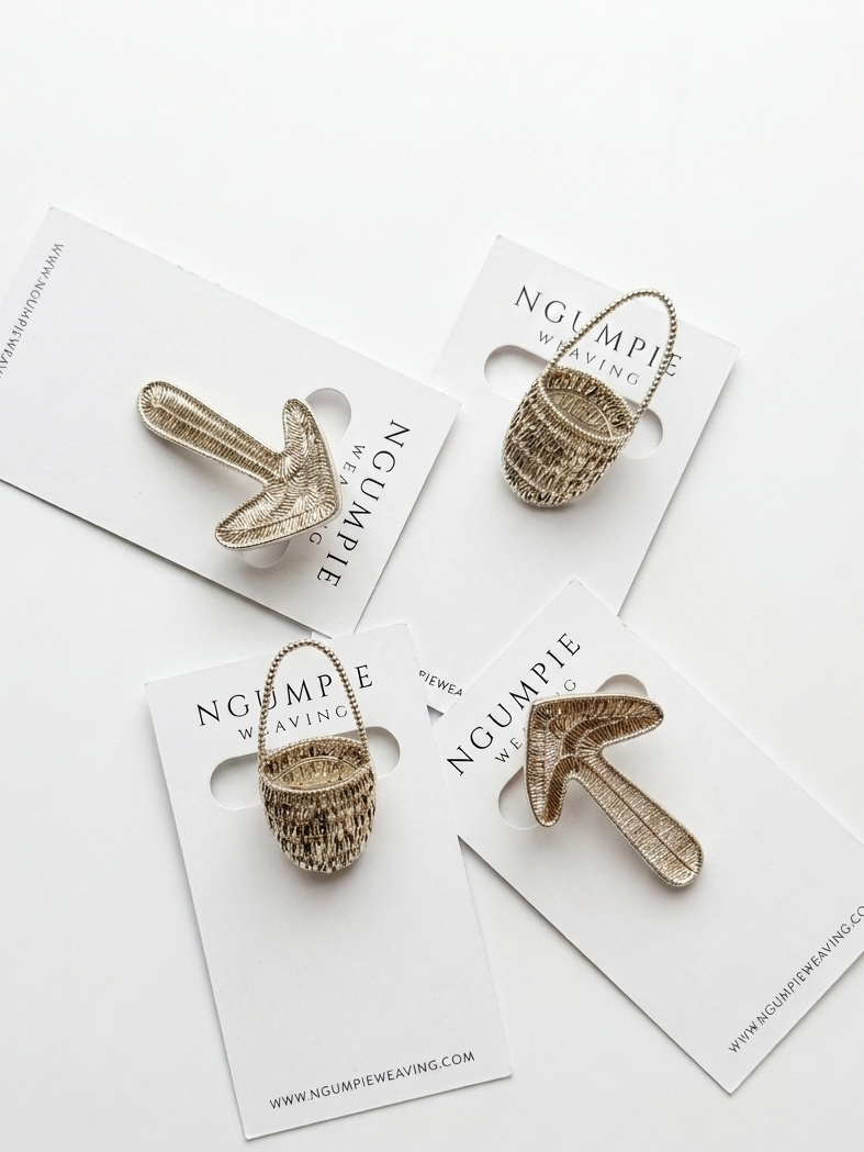 Ngumpie Story brooches