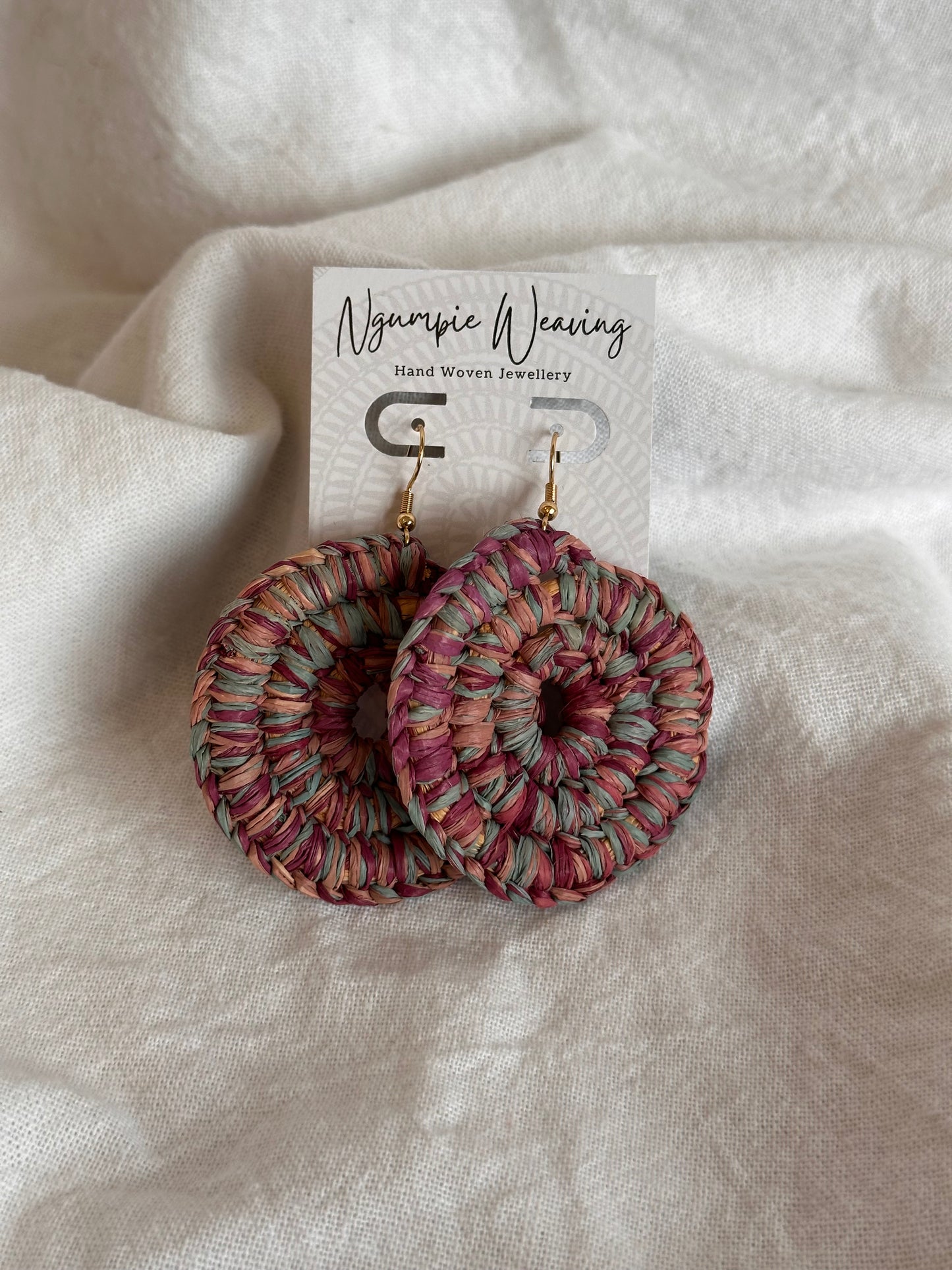 Ready-made Colourburst Ngumpie Earrings