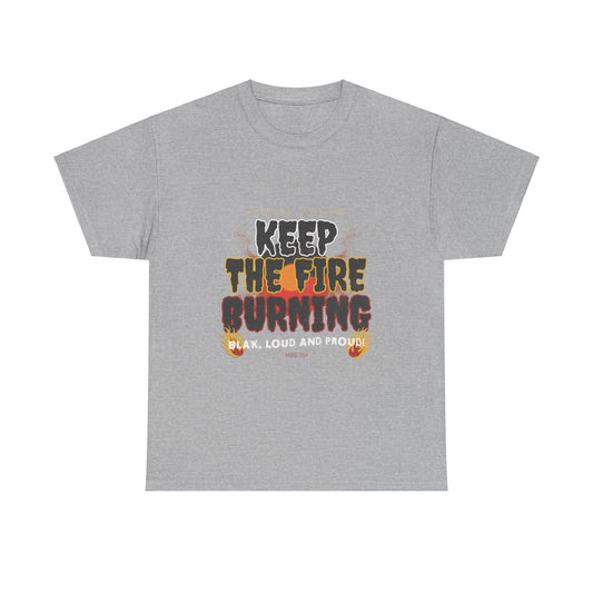 NAIDOC 2024 'Keep the fire burning - Blak, Loud and Proud' T-shirt