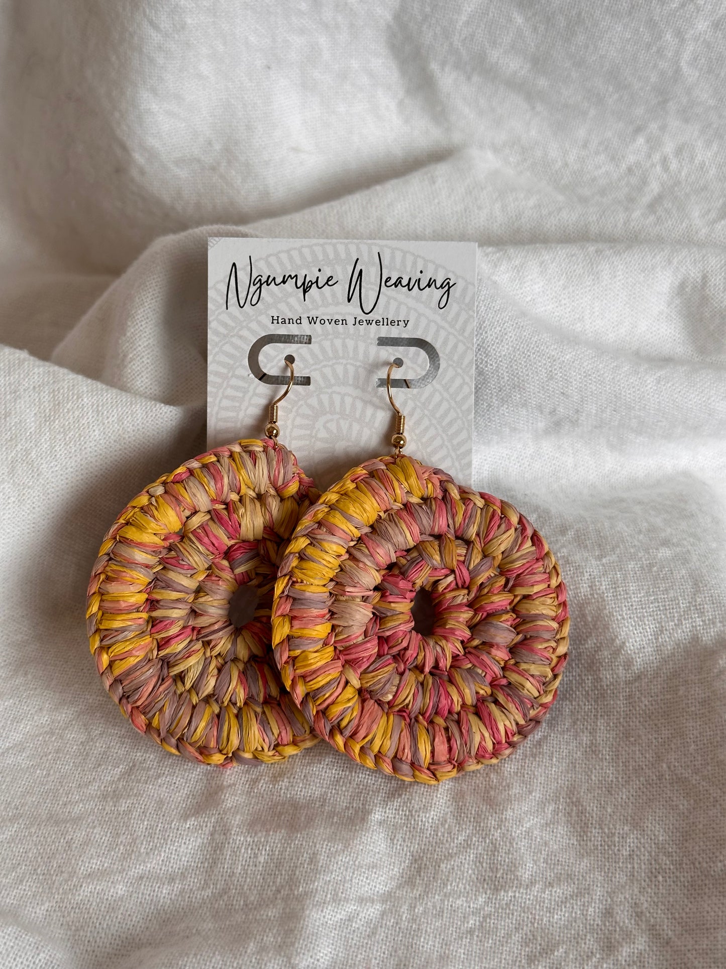 Ready-made Colourburst Ngumpie Earrings