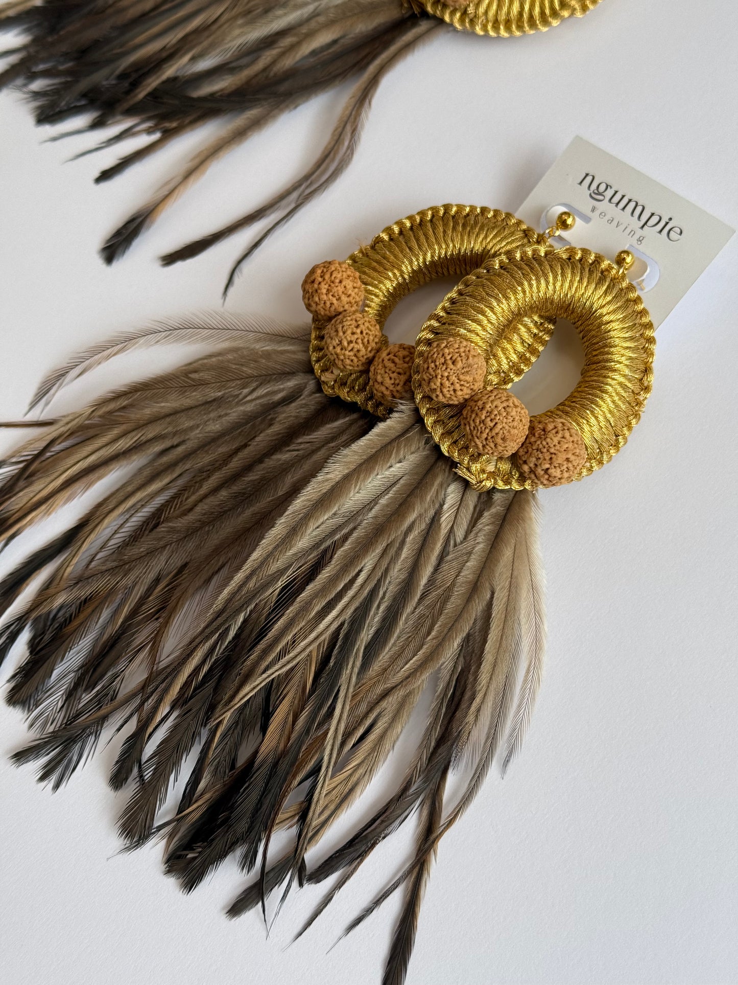 Gold Goddess Earrings