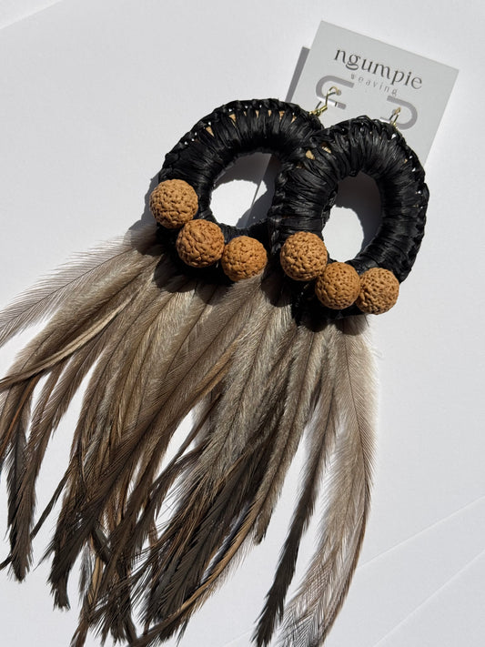 Blak Beauty Earrings