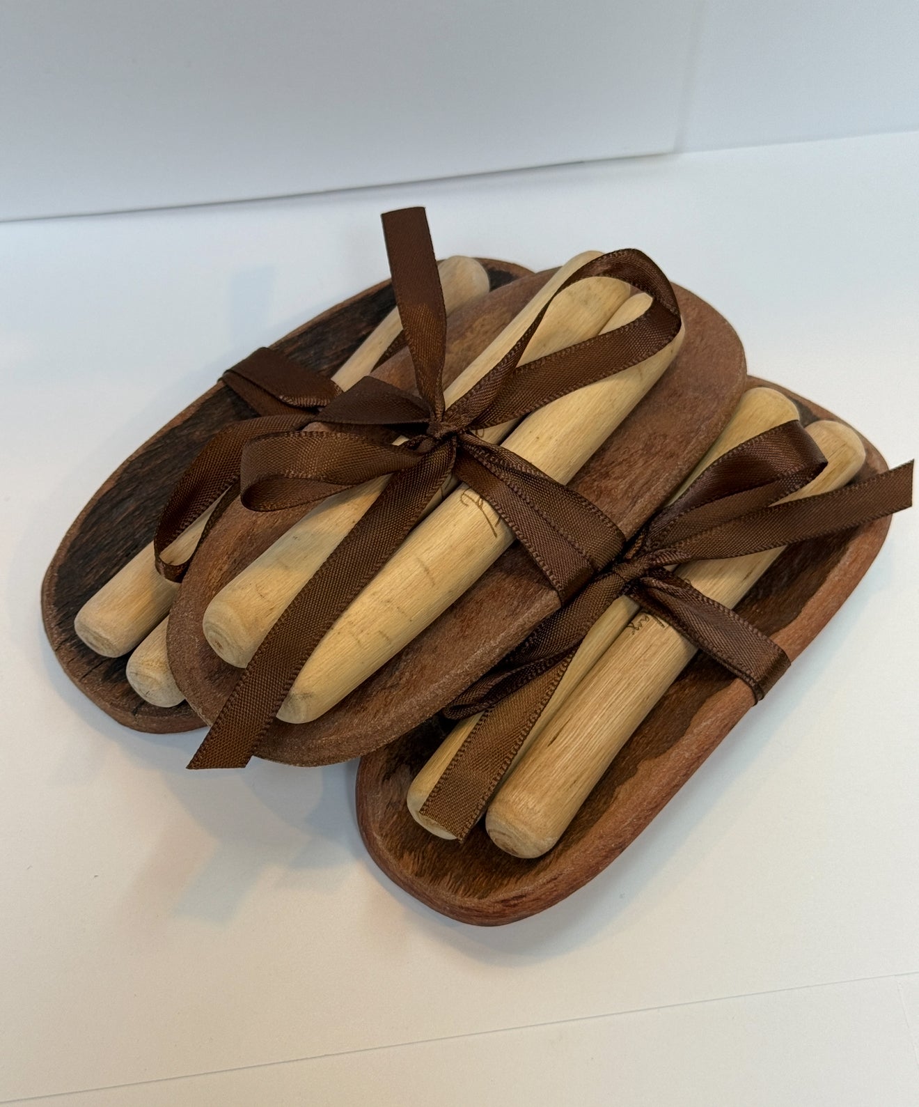 Plain or customised mini Clapstick and Coolamon set