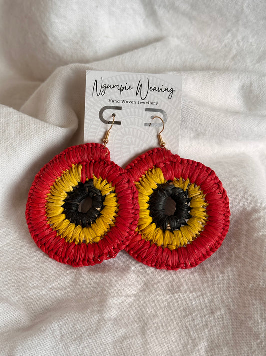 Aboriginal Coloured Earrings