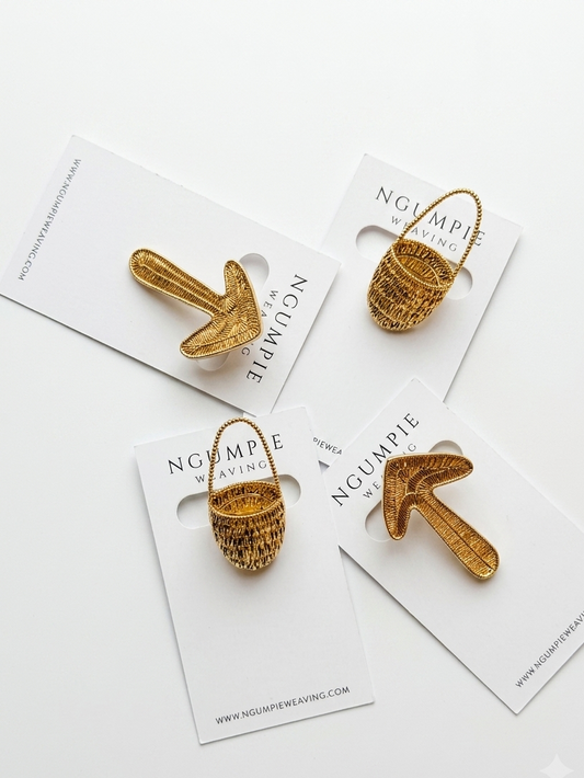 Ngumpie Story brooches