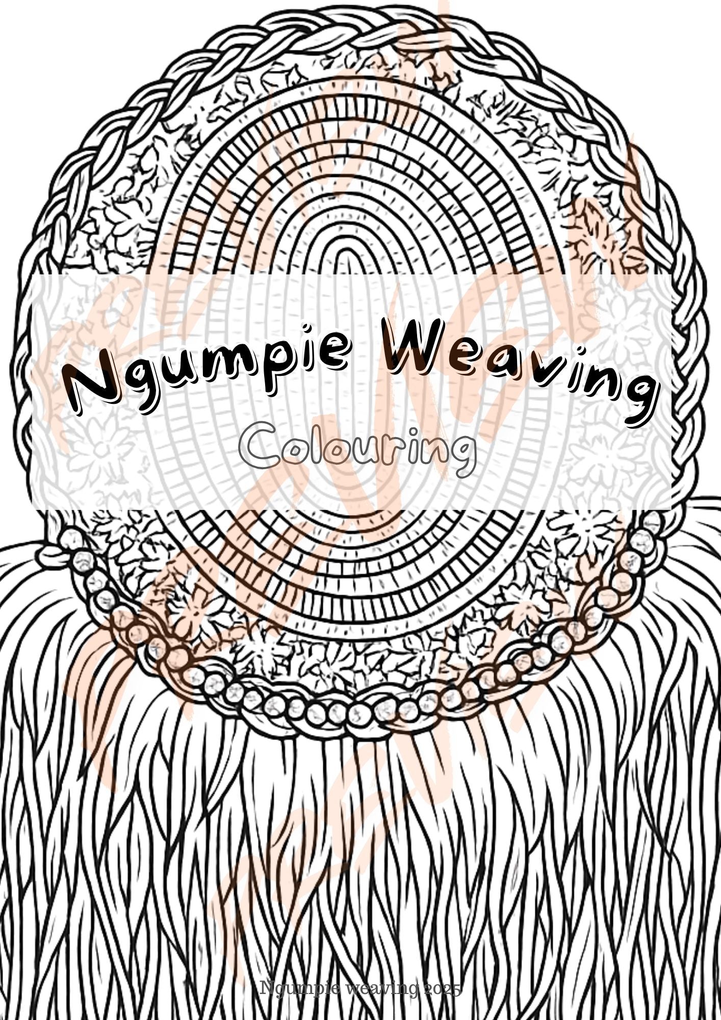 Ngumpie Colouring-in Book