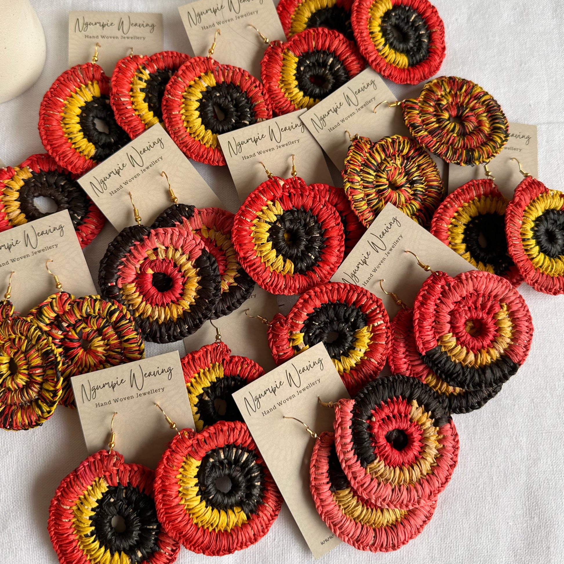 Aboriginal 2025 woven earrings
