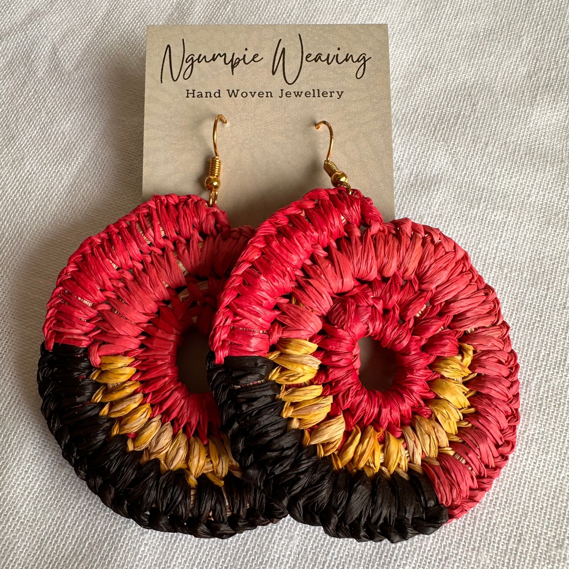 Aboriginal deals woven earrings