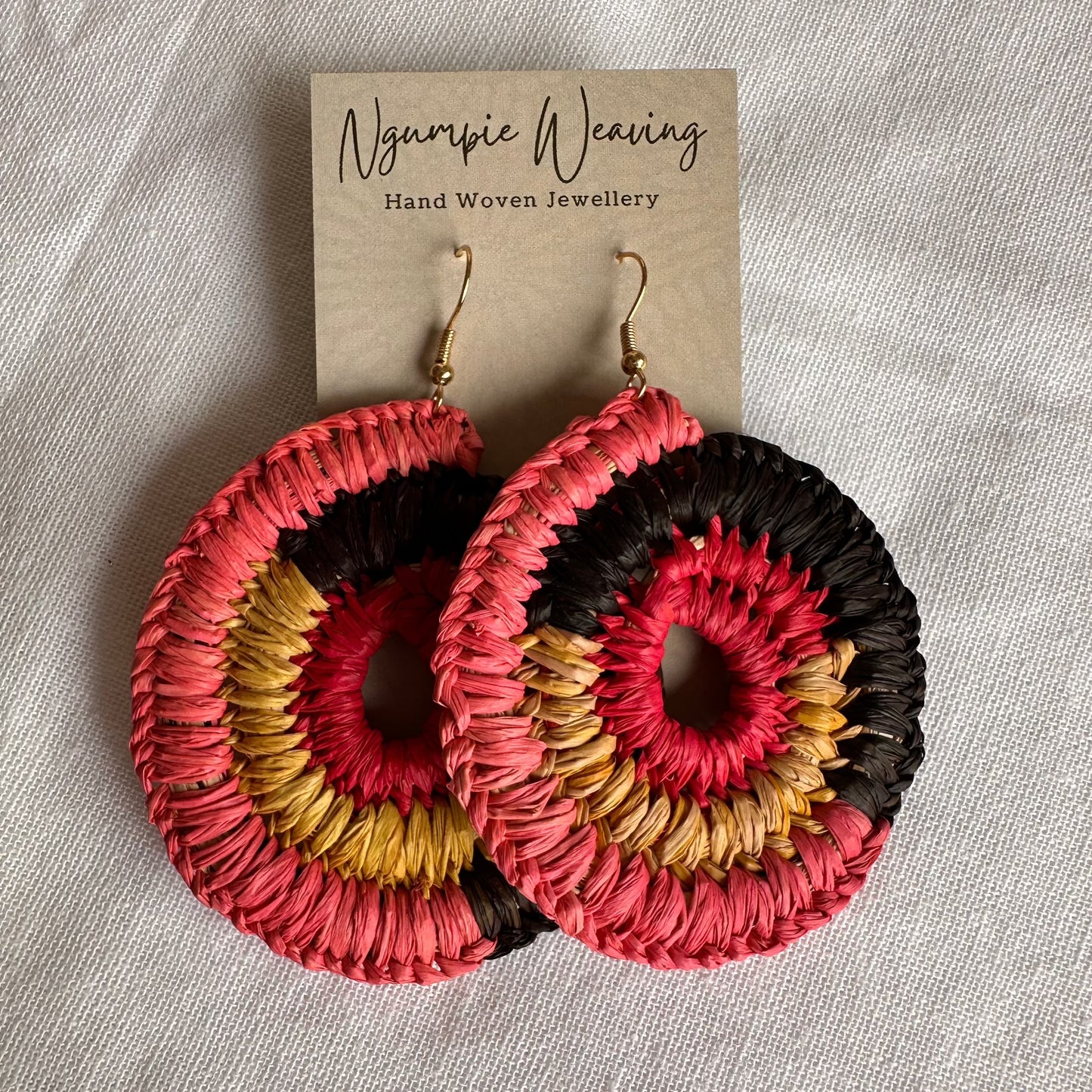 Aboriginal Coloured Earrings