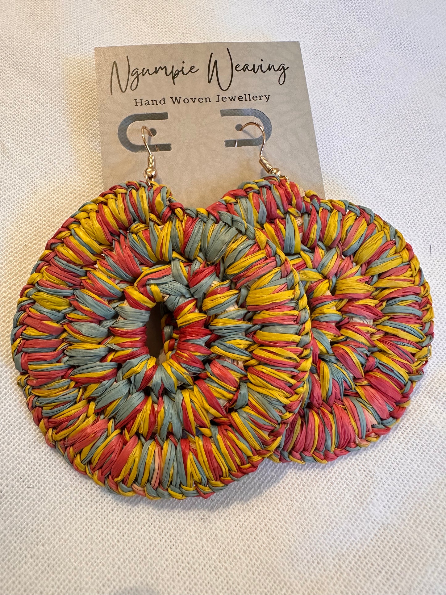 Ready-made Colourburst Ngumpie Earrings